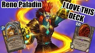 THIS COMBO IS ACTUALLY INSANE | Reno Paladin | Voyage to the Sunken City | Wild Hearthstone