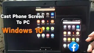How to Mirror Android phone screen to PC laptop | How to Cast phone Screen to PC