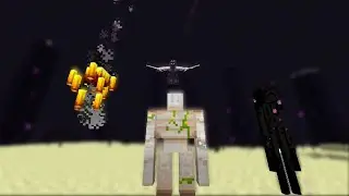 Conquering Minecraft as MOBS! (Morph Mod)