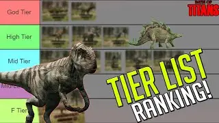 Path of Titans Tier List - ALL Official Dinos!