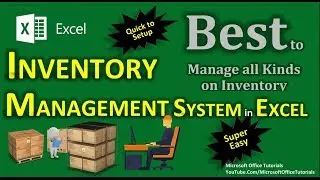 Inventory Management | Excel Inventory Management (Super Easy)