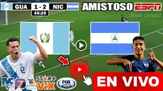 Guatemala vs. Nicaragua en vivo, donde ver, a que hora juega Guatemala vs. Nicaragua Amistoso 2024