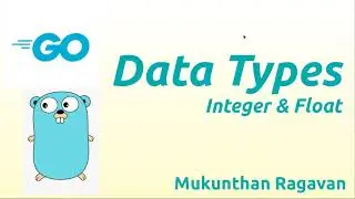 Go Data Types - Integer. Float