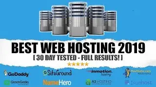 Best Web Hosting For Wordpress 2019