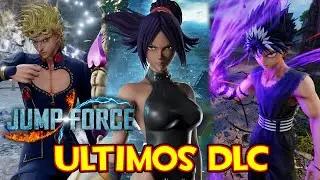 Como son los ultimos DLCS de JUMP FORCE - Giorno, Yoruichi, Meruem y Hiei