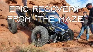 Epic SXS Recovery From The Maze - Sand Hollow