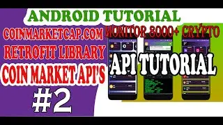 Android Retrofit tutorial All Crypto Currency Signal app using MVVM|COINMARKETCAP API #2