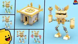 How to build LEGO Epic Wubbox on Gold Island (ALL PHASES + INACTIVE) // My Singing Monsters