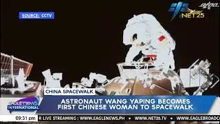 Astronaut Wang Yaping becomes first chinese woman to spacewalk