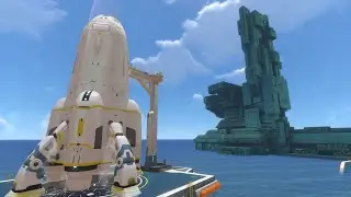 What happens if you try to use the Rocket before disabling the gun Subnautica