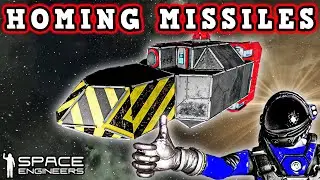 Building HOMING WEAPONS has NEVER been easier - Space Engineers