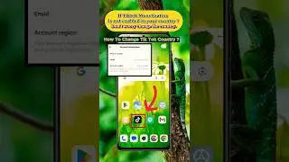 How to change TikTok country in 2min /2023 change TikTok region