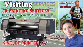 Kingjet Printer 72 Inches ll LAd Support ll #PrintingladSupport #printer  Business Tutorial