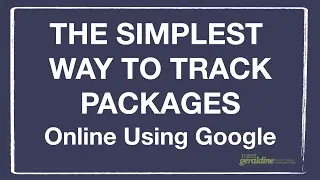 The Simplest Way To Track Packages Online | Tutorial