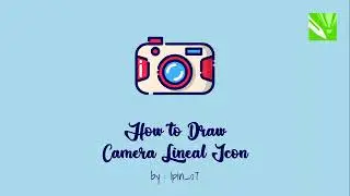 How to Draw Camera Lineal Color Icon