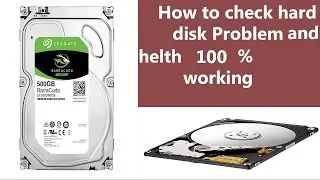 how to Check Hard Drive Health  Error and Bad Sectors