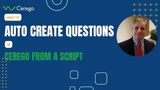 Automating Question Creation in Cerego from a Script: A Step-by-Step Guide