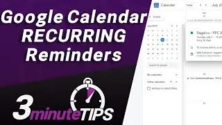 Google Calendar for Recurring Calendar Reminders - Its Free! Heres how I use it.