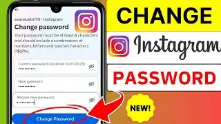 How to Change Instagram Password 2024 | New Update