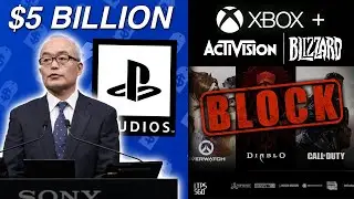 Sony Has $5 Billion Left For Acquisitions.. And They Want To Block Activision Deal. - [LTPS 