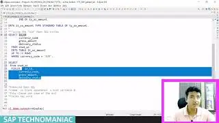 Open SQL Enhancement ABAP on HANA - Part 1