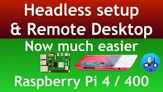 Headless SSH and Remote Desktop setup. Raspberry Pi imager 1.6 Advanced mode.