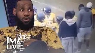 LeBron Calls Out Youth Football Coach for Child Abuse | TMZ Live