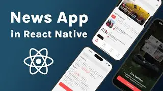 🔴 Build Complete News App in React Native | React Native Course for Beginners | React Native Project