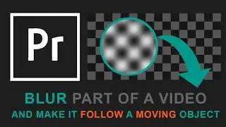 How To Blur Moving Part of Video In Premiere Pro (Make Blur Follow Object)