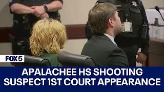 Apalachee High School shooting suspect Colt Gray makes first court appearance