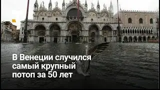 В Венеции произошло самое сильное наводнение за 50 лет