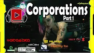 Corporations of Cyberpunk 2077 (Sample of 