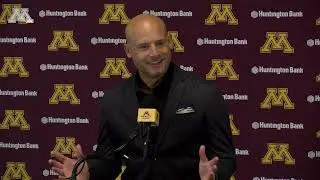 Press Conference: Coach Fleck Previews Big Ten Opener at Michigan State