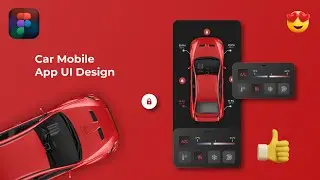 Car App Figma Design Tutorial | UI/UX Mobile App Design