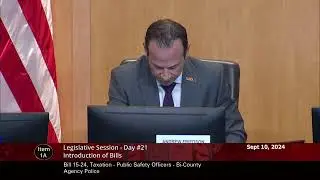 Sep. 10, 2024 - Council Session (9:00 am)