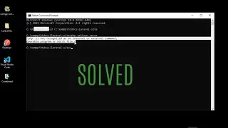 PHP is not recognized as an internal or external command, operable program or batch file [solved]