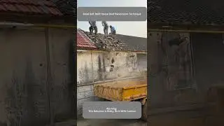 Rural Self-Built House Roof Renovation Technique !