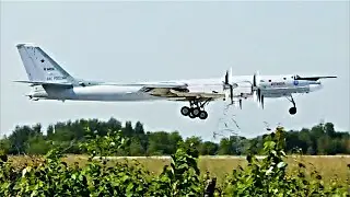 Ту-95МС - движок заглушил и летит себе. А звук приятный - слух ласкает.