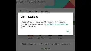 | Phoenix OS | How to fix Google Play Services can't be installed Error code  501