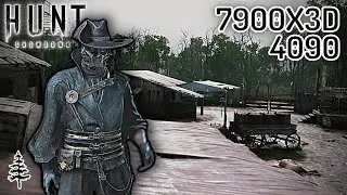 Hunt: Showdown \\ 7900X3D Undervolt + 4090 // X670E Aorus Xtreme + DDR5-6000 CL30 // 4K High & Low