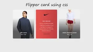 Flipper Product card Using HTML, CSS and Bootstrap| Perspective CSS
