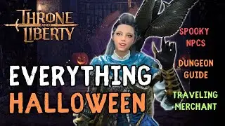 Throne and Liberty - Haunted Labyrinth - Haunted Harvest Peddler - Spooky NPCs - Halloween Event