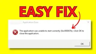 How To Fix Error 0xc000007B (Very Easy)