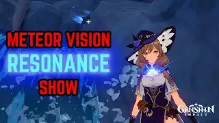 Meteor Shard Vision Resonance | Character Showcase - Genshin Impact