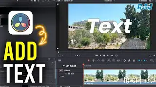 How to ADD TEXT IN Video in Davinci Resolve | davinci resolve tutorial for beginners in hindi