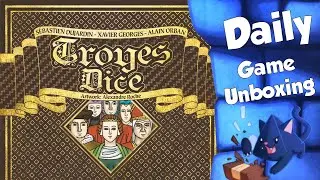 Troyes Dice - Daily Game Unboxing