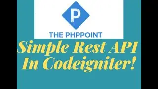 Simple Rest API in codeigniter