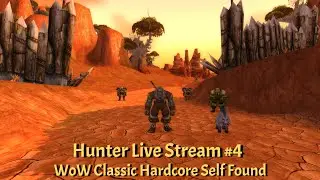 WoW Classic Hardcore Self Found | Hunter Live Stream #4