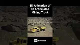 3D Animation of an Articulated Mining Truck