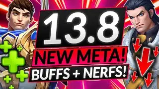 NEW PATCH 13.8 is BUSTED - HUGE Champion BUFFS and NERFS (Ezreal OP?) - LoL Meta Guide